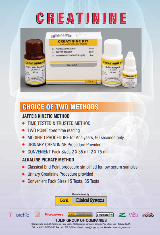 CREATININE KIT 2 X 500 ml