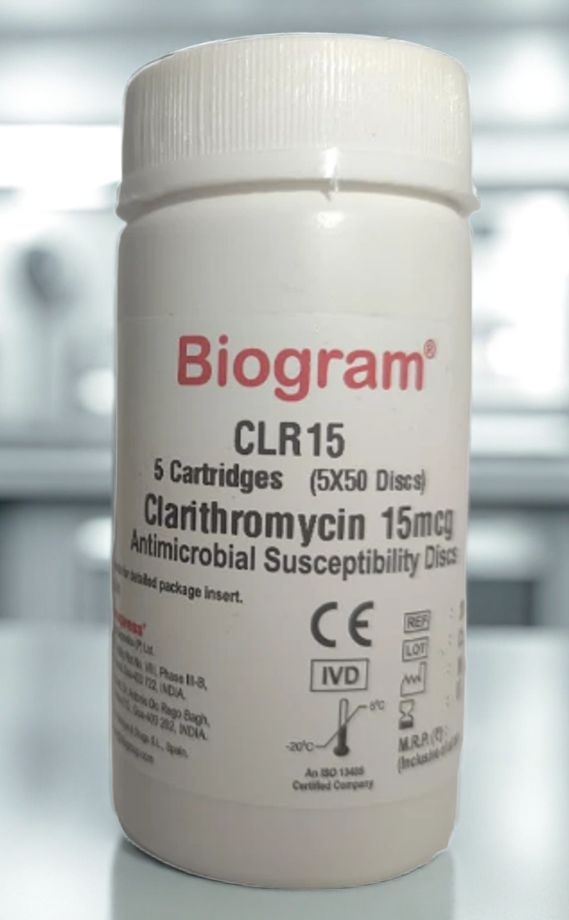 CLARITHROMYCINE CLR 15 UG