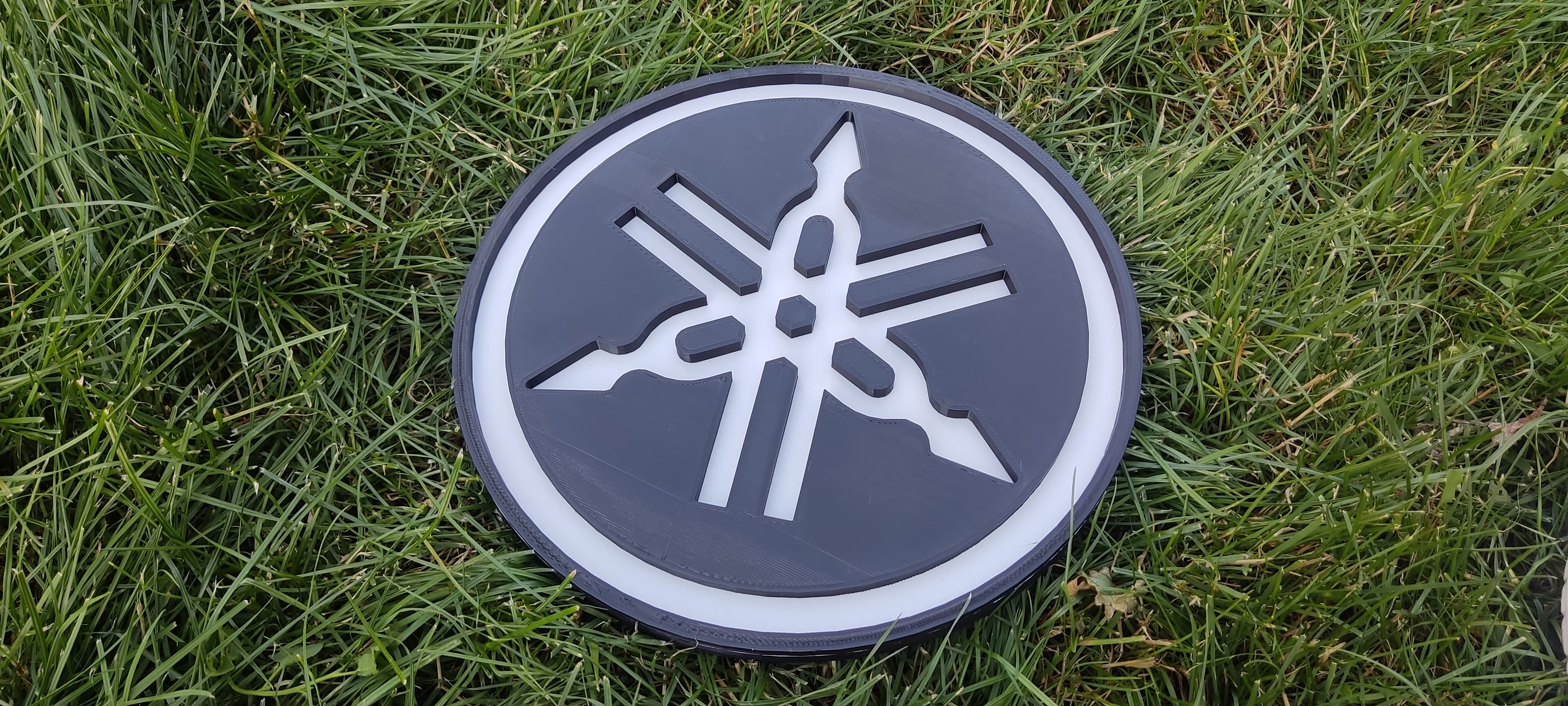 Emblema para pared Yamaha 29cm