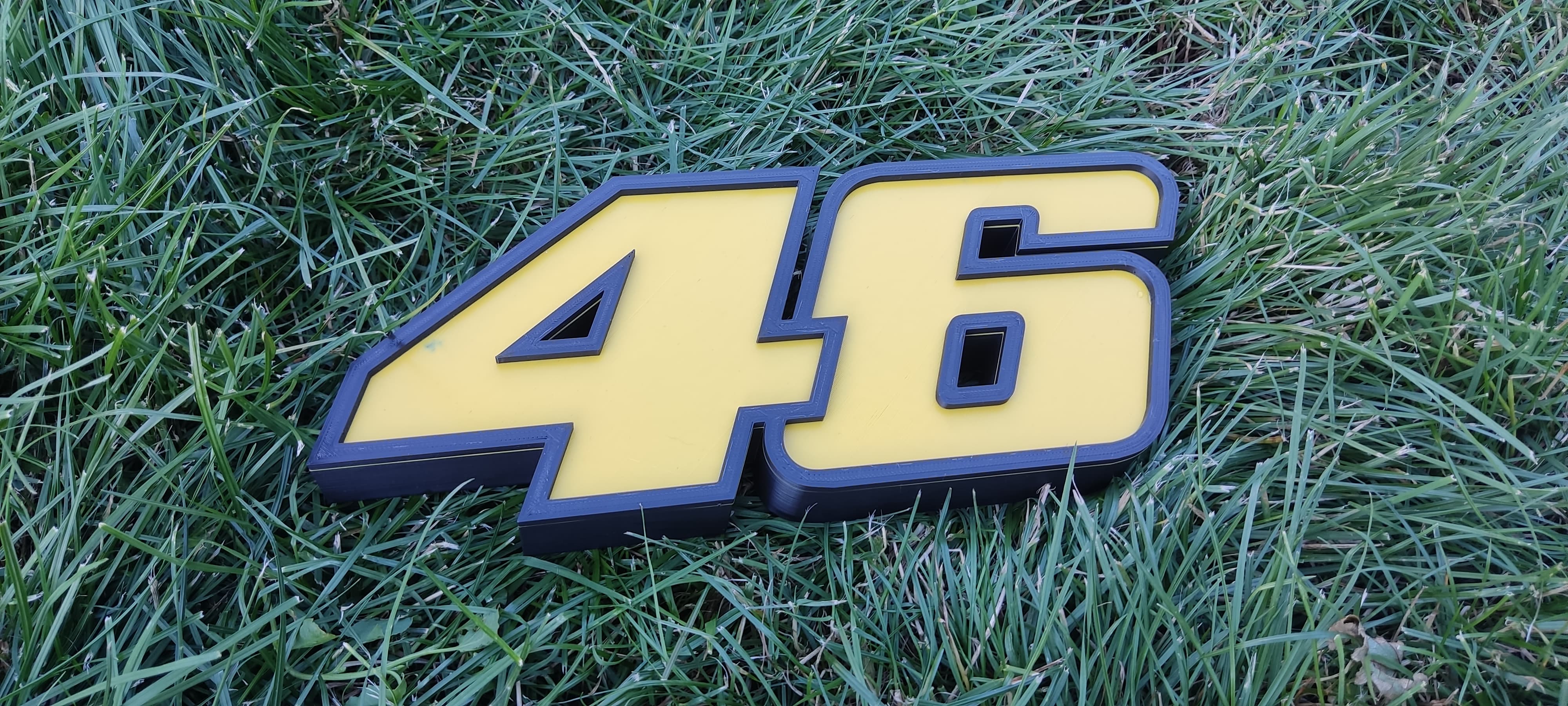 Emblema para pared Valentino Rossi  28cm
