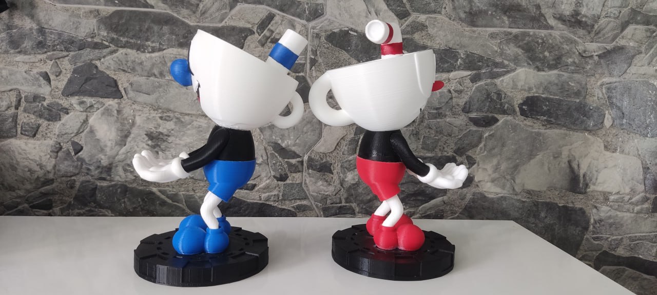 Soportes de control de videojuegos cuphead