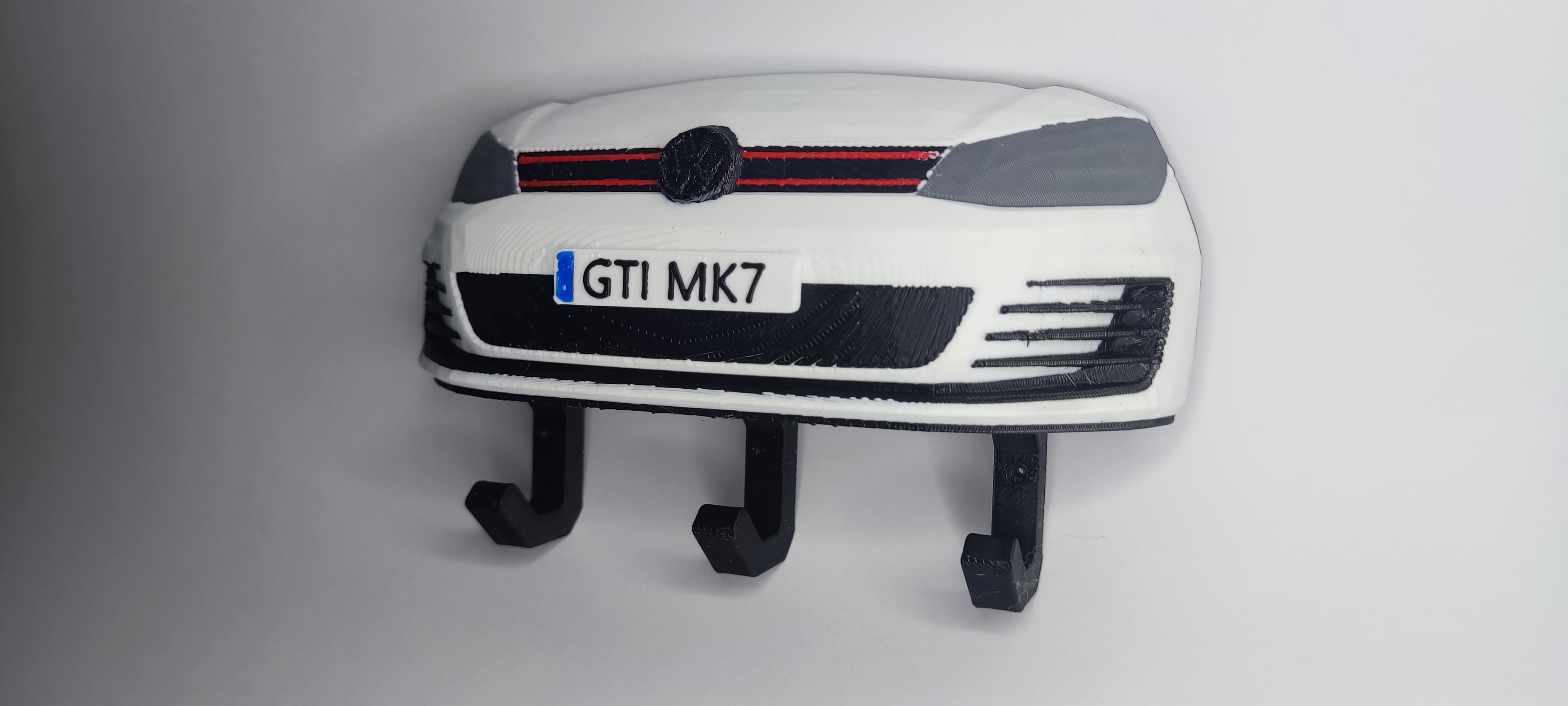 Soporte de pared para llaves VW GTI MK7