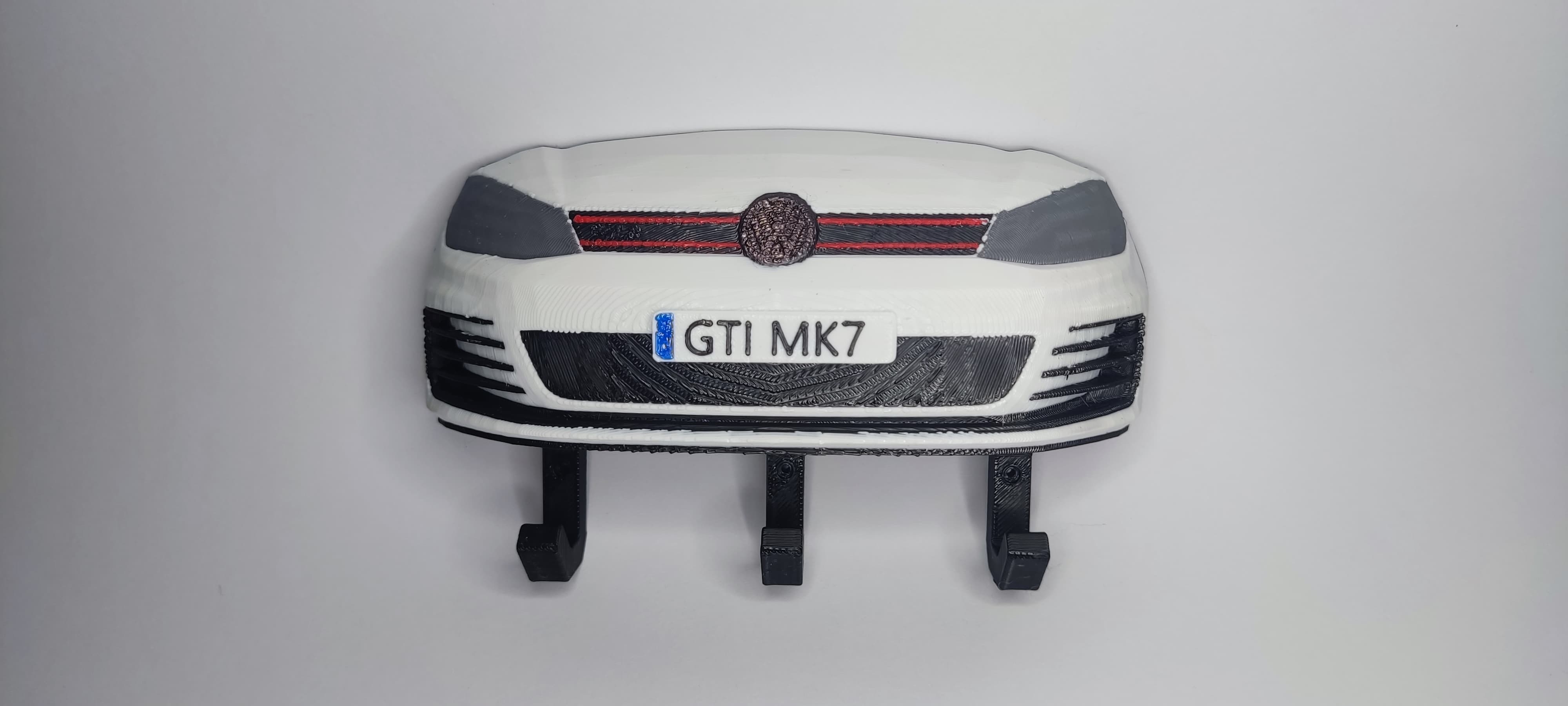Soporte de pared para llaves VW GTI MK7