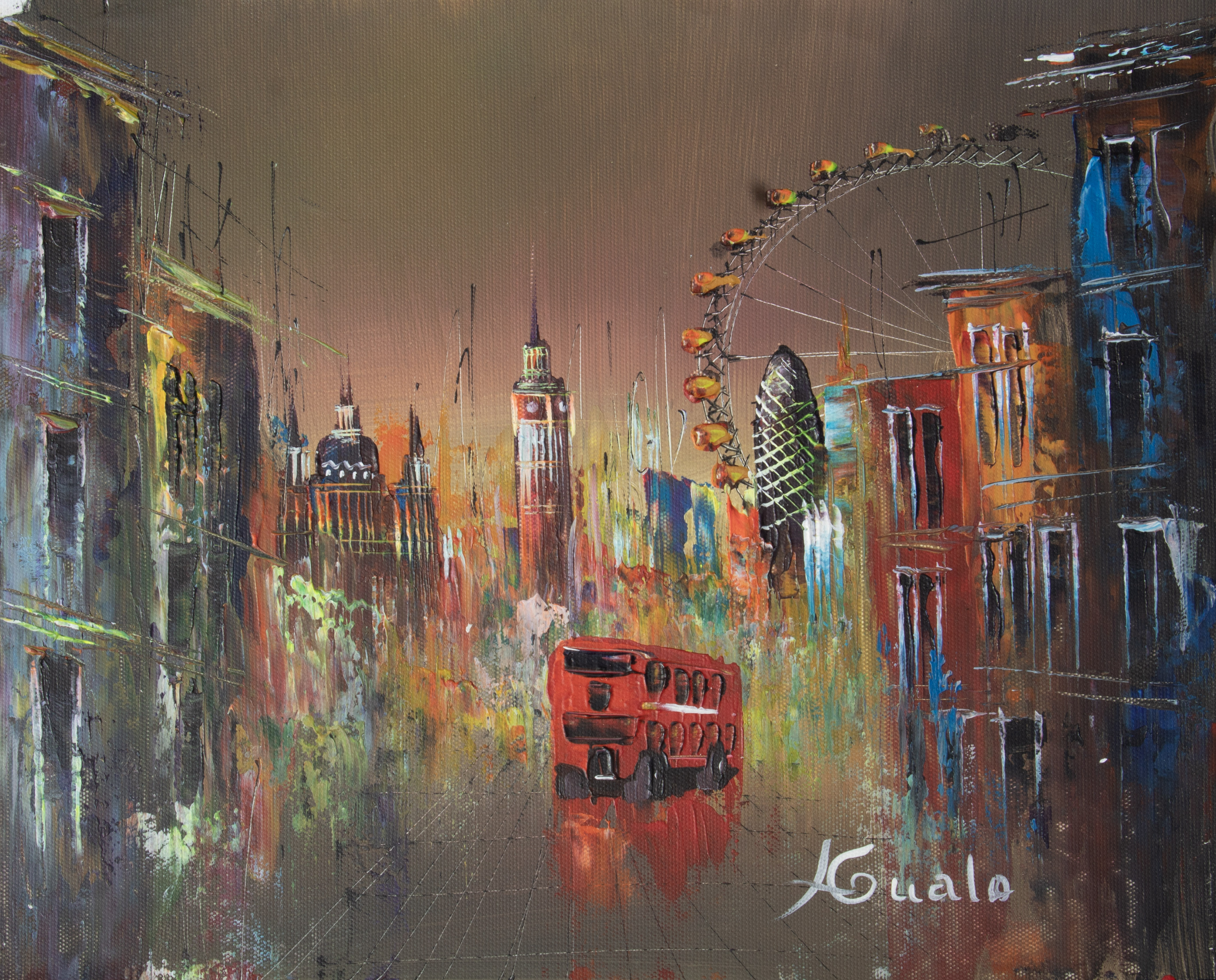Cityscape Painting