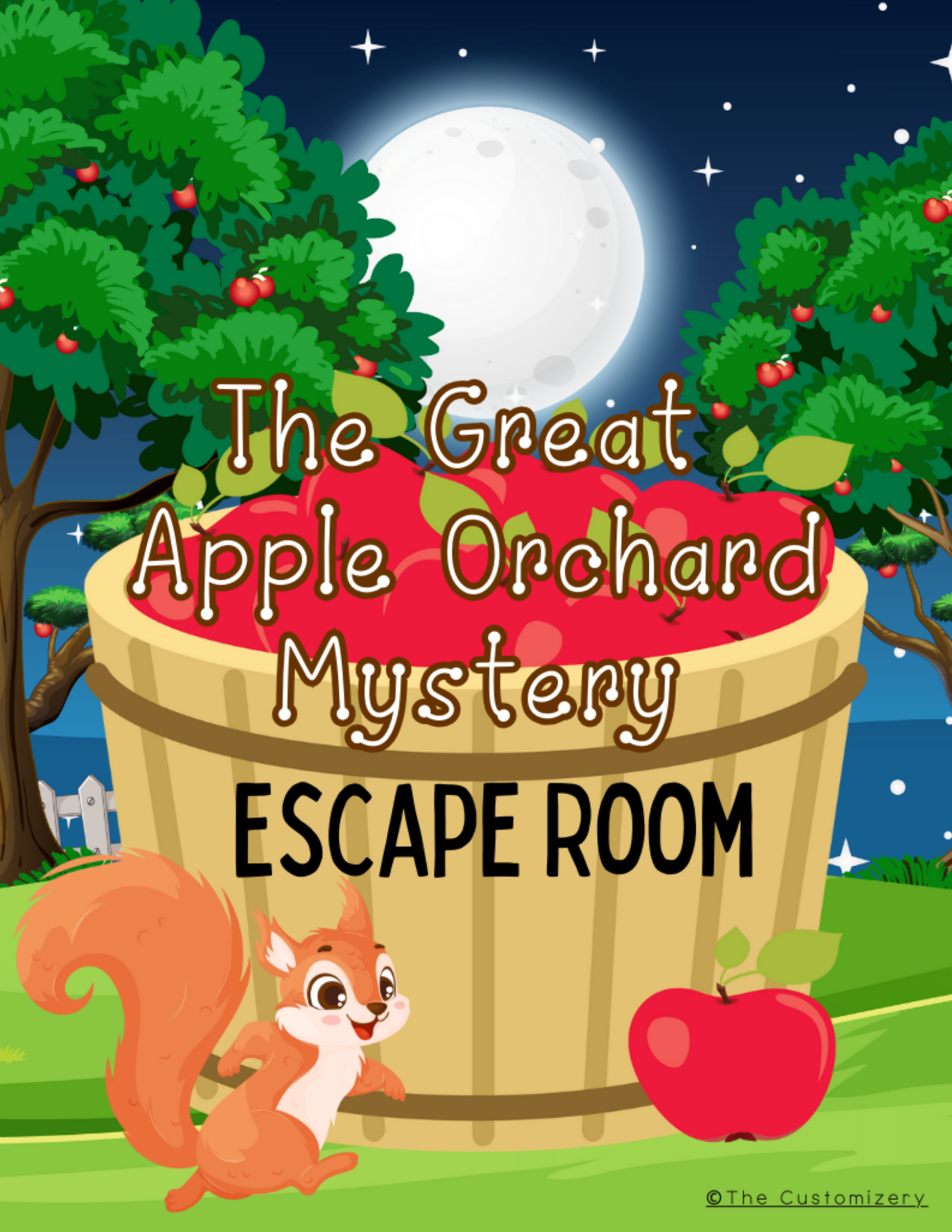 The Great Apple Orchard Mystery Escape Room – Printable Kids Adventure