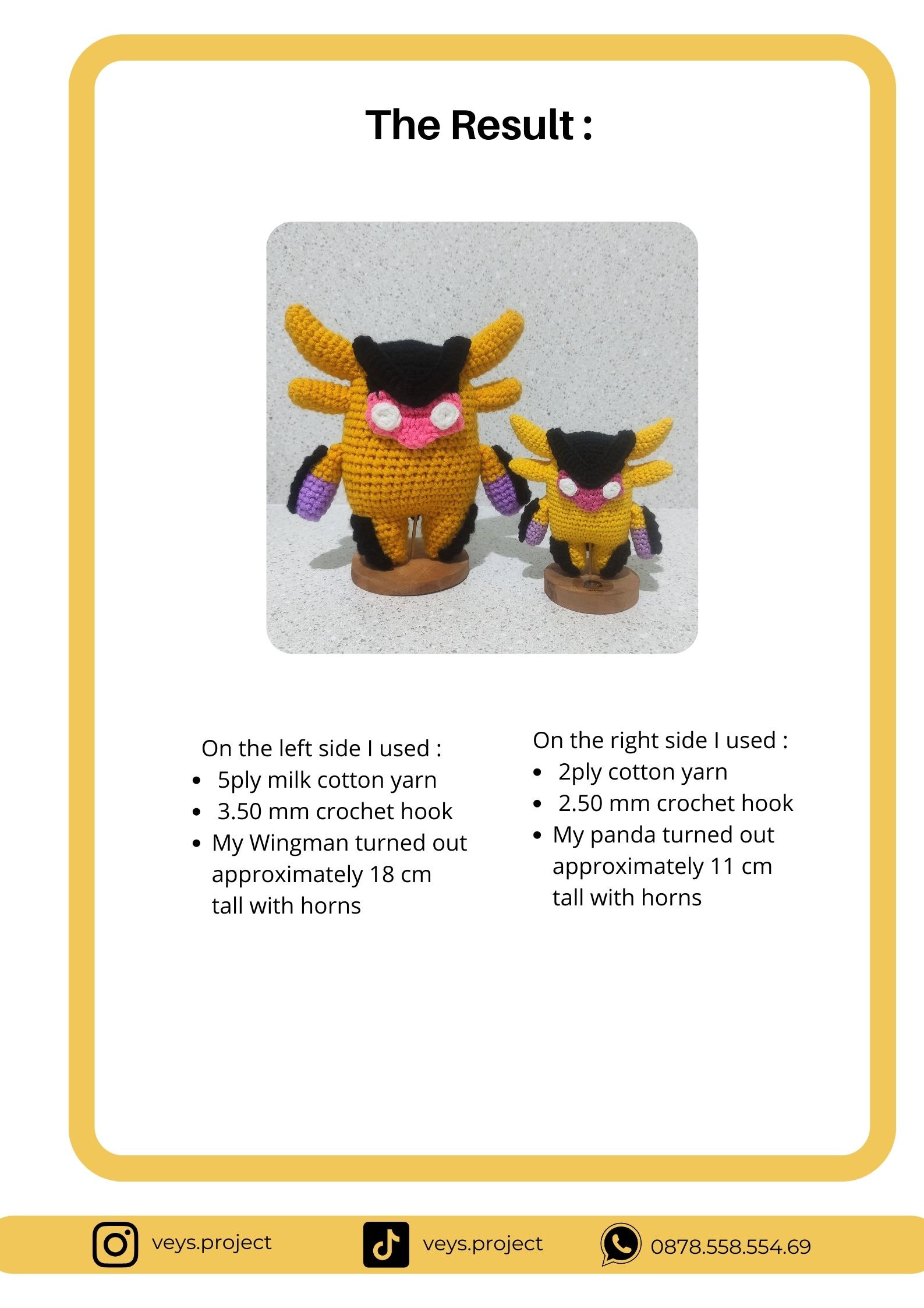 PDF Pattern - Wingman Crochet Pattern - Wingman Amigurumi - Digital File -