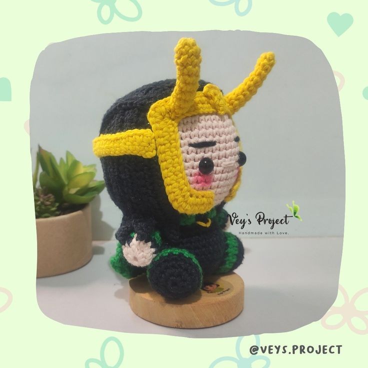 PDF Pattern - Loki Crochet Pattern - Loki Amigurumi - Digital File -