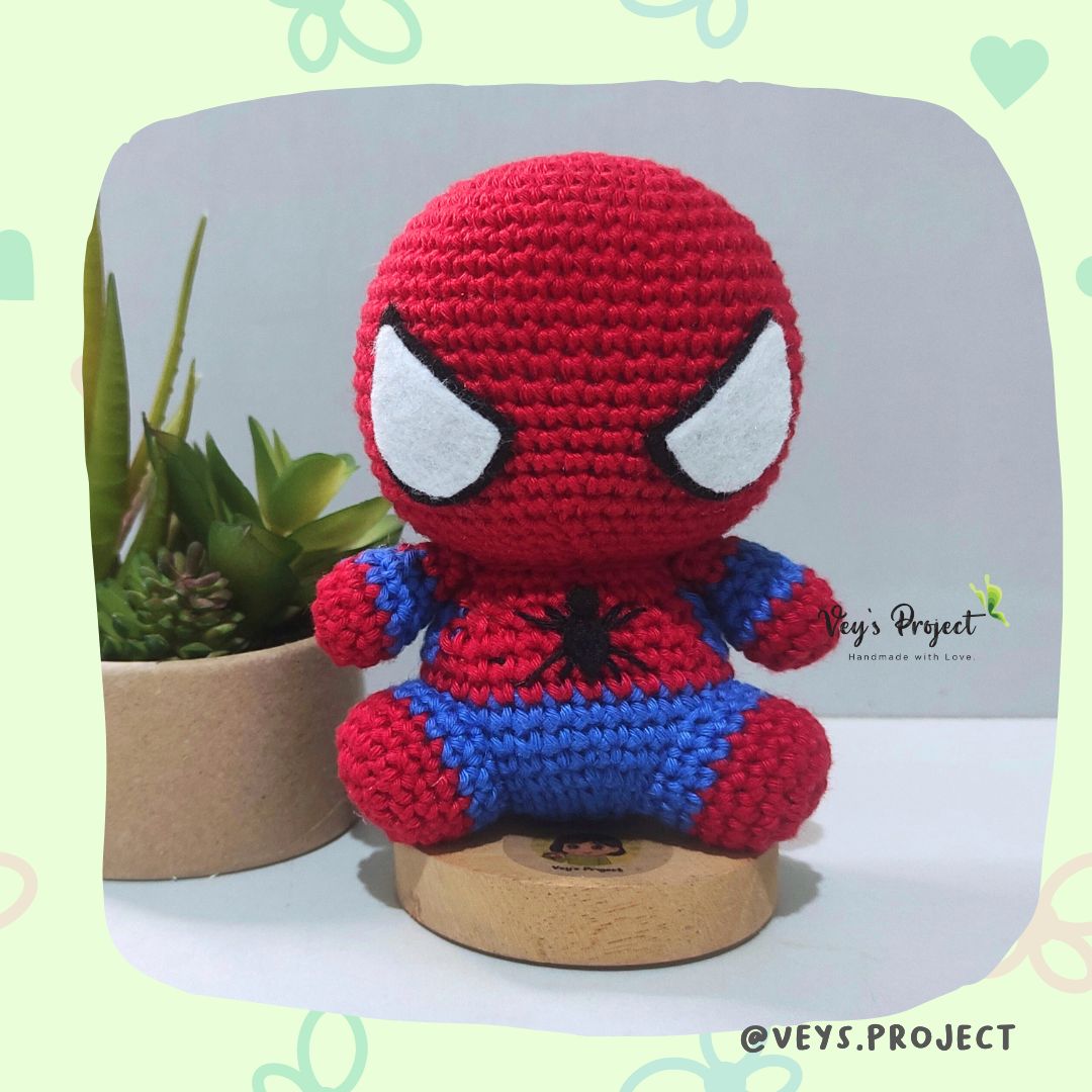 PATTERN BUNDLE - Spiderman Miles Morales - Spider-Gwen - Spiderman Amigurumi Crochet Pattern (PDF File Pattern)