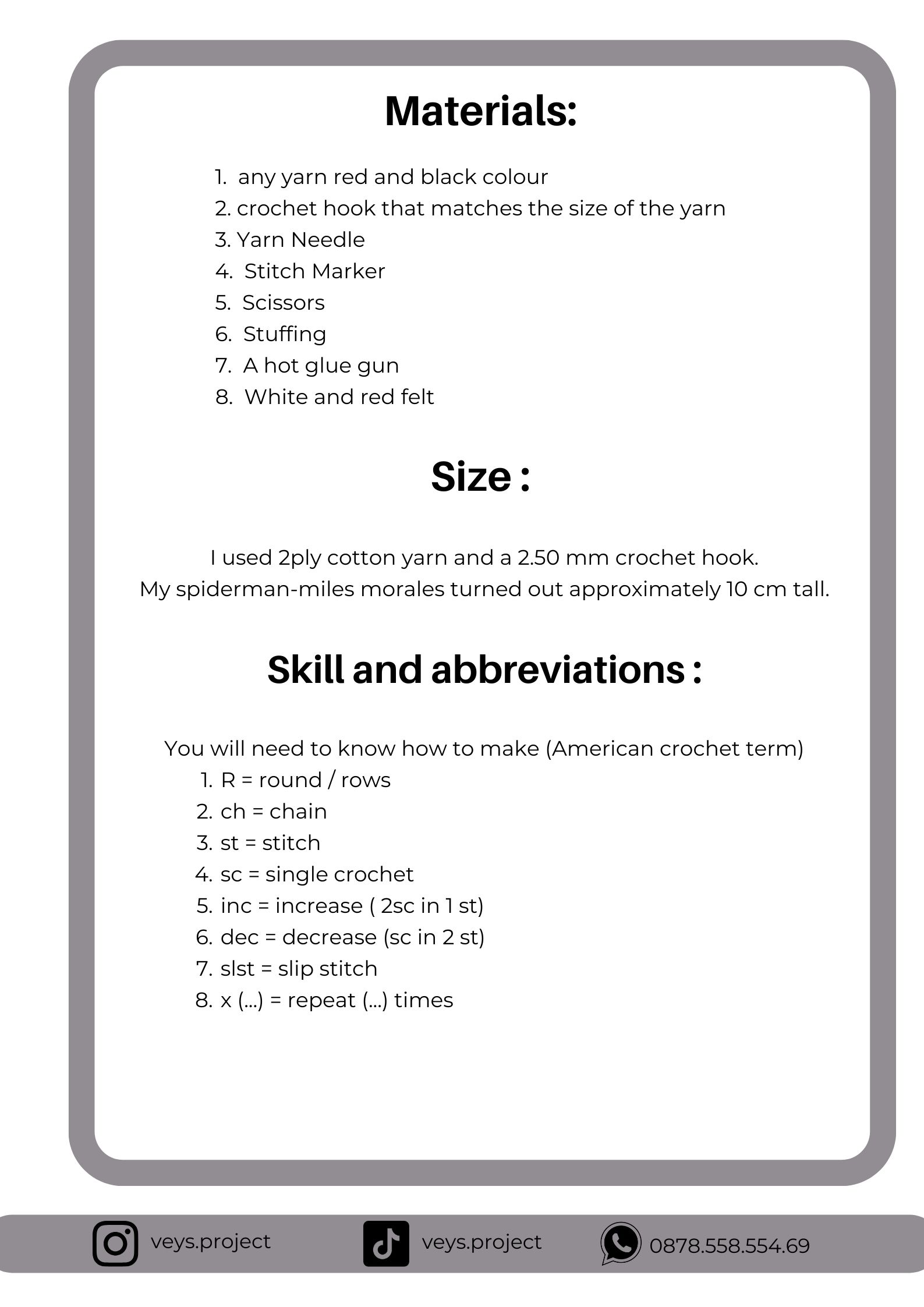 PDF PATTERN BUNDLE - Spiderman Miles Morales - Spider-Gwen - Spiderman Amigurumi- Crochet Pattern - Digital File -