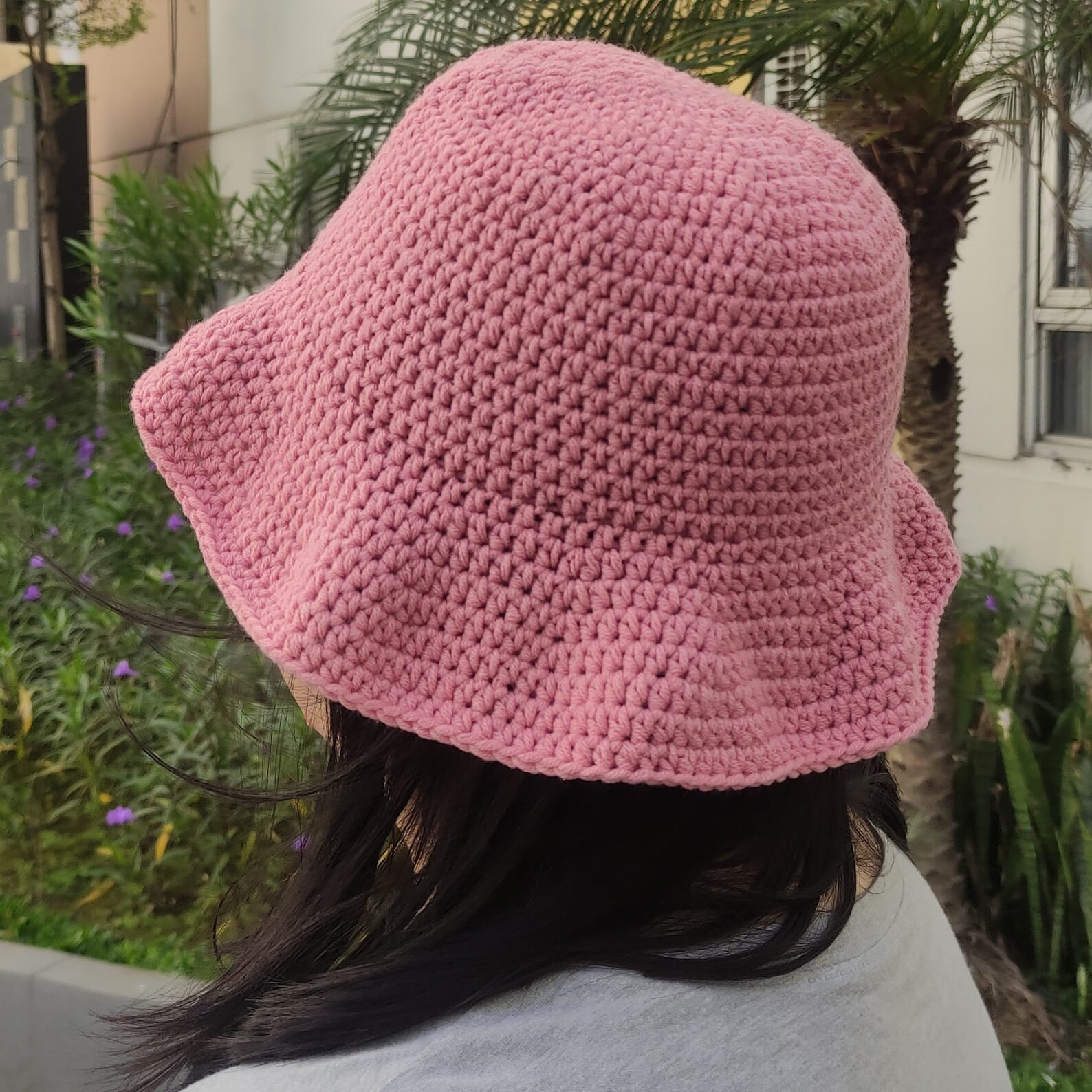 PDF PATTERN -Basic Bucket Hat Crochet Pattern - Digital File -