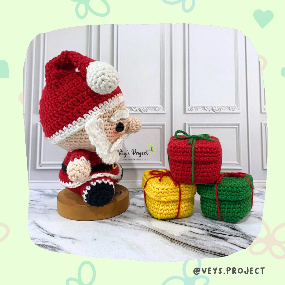 PDF Pattern - Mr. Santa Claus Crochet Pattern - Mr. Santa Claus Amigurumi - Digital File -