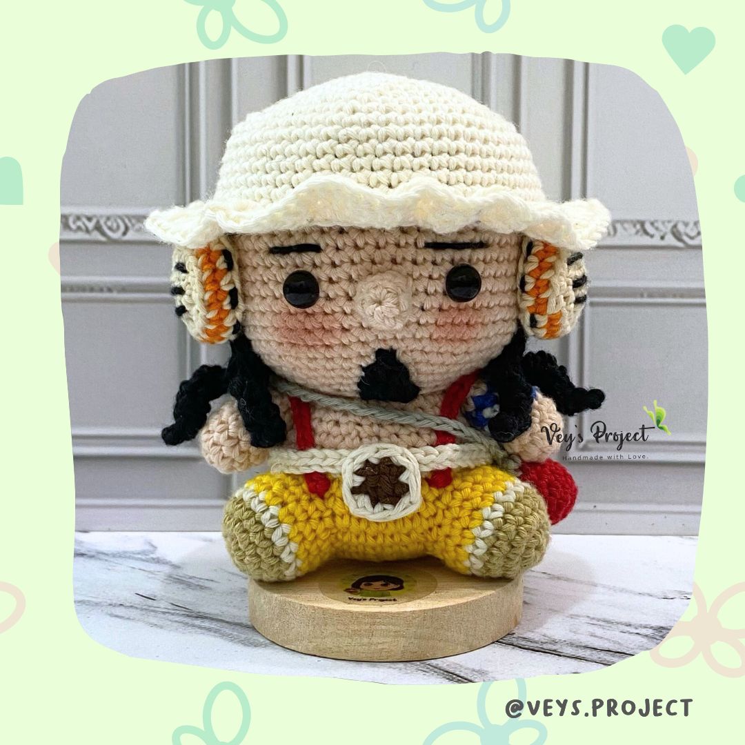 Little Sniper Pirates Amigurumi Crochet Pattern (PDF File Pattern)