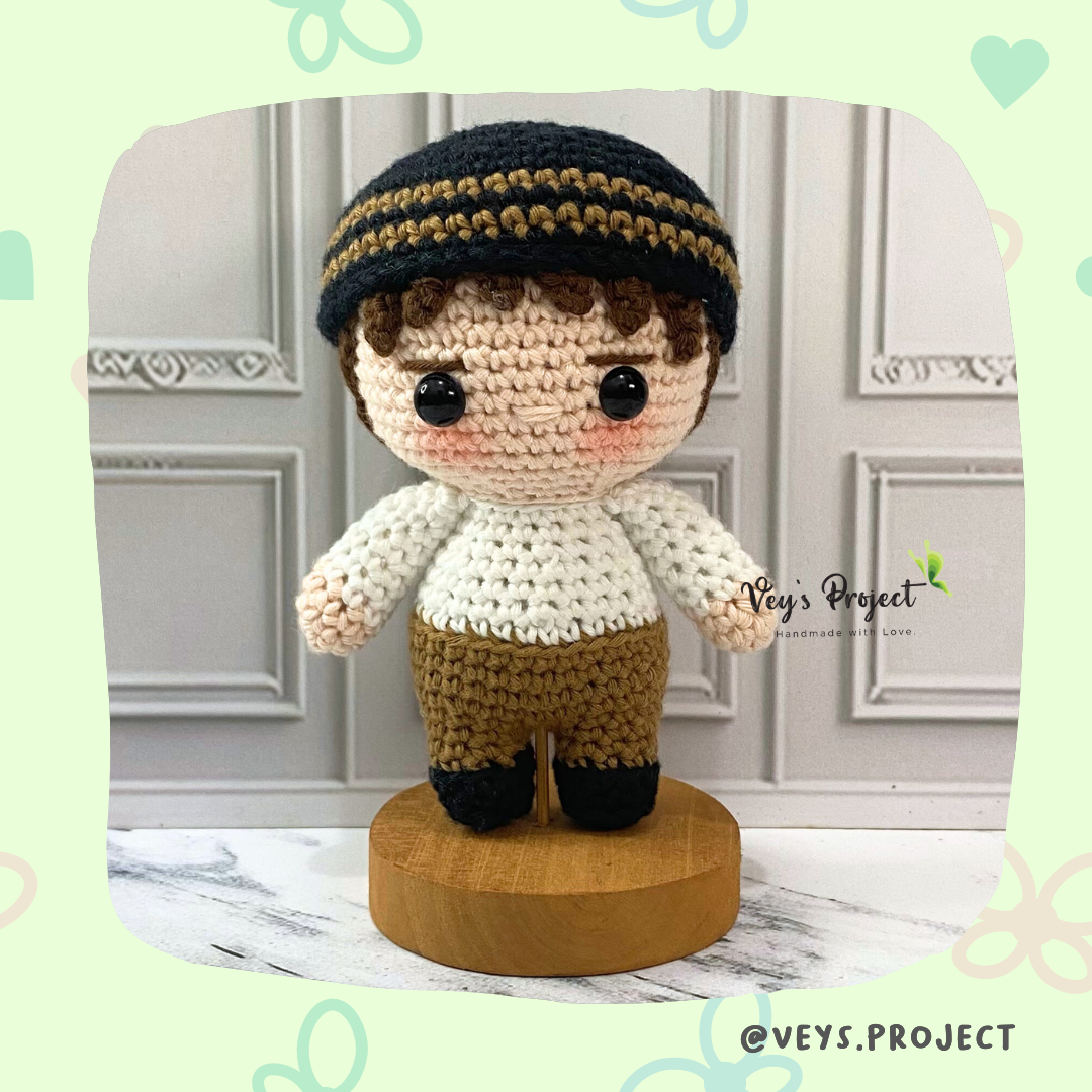 Muslim Couple Amigurumi Crochet Pattern (PDF File Pattern)