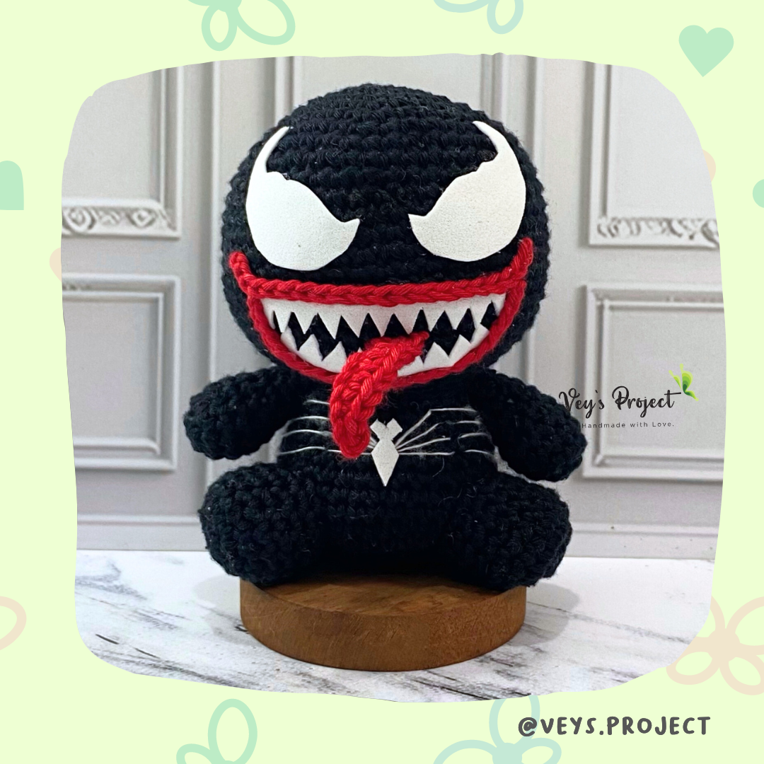 Spider Alien Crochet Pattern Amigurumi (PDF File Pattern)