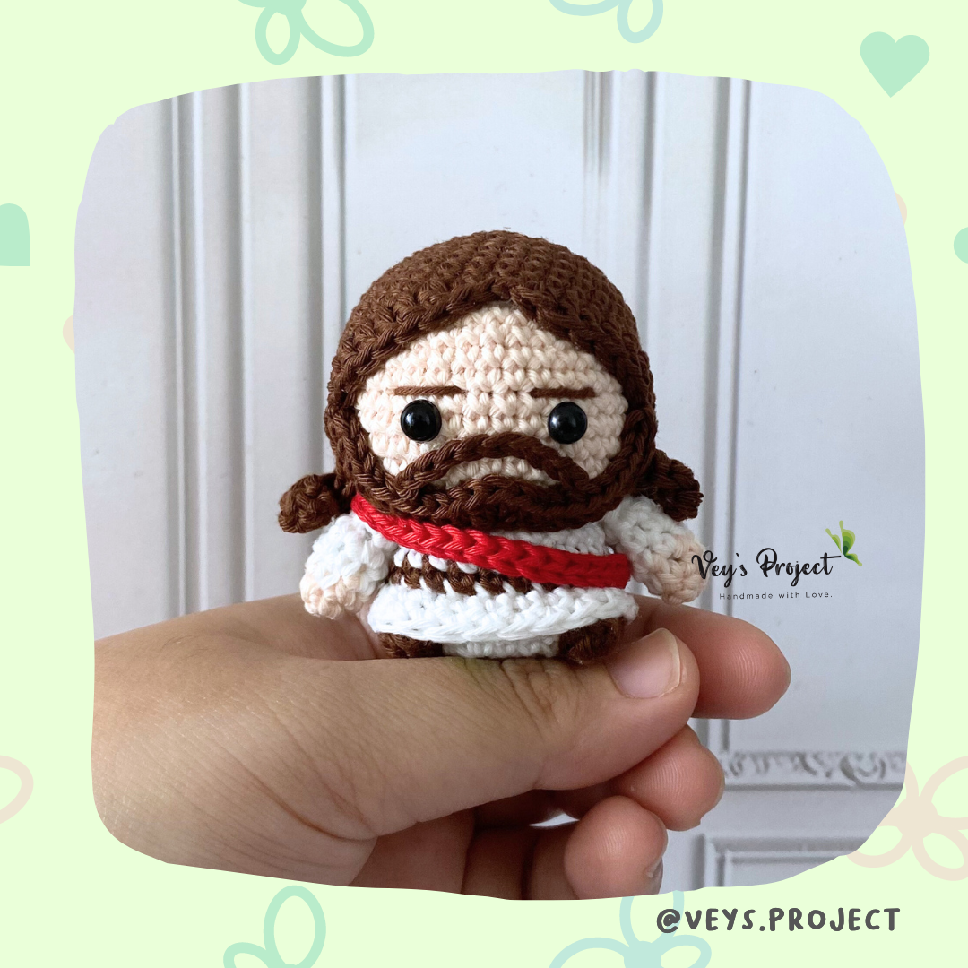 Little Jesus Amigurumi Crochet Pattern (PDF Pattern)