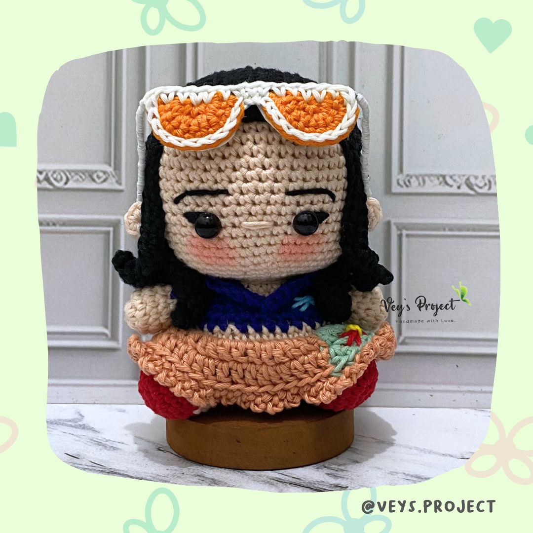 Little Archeologists Pirate Amigurumi Crochet Pattern (PDF File Pattern)