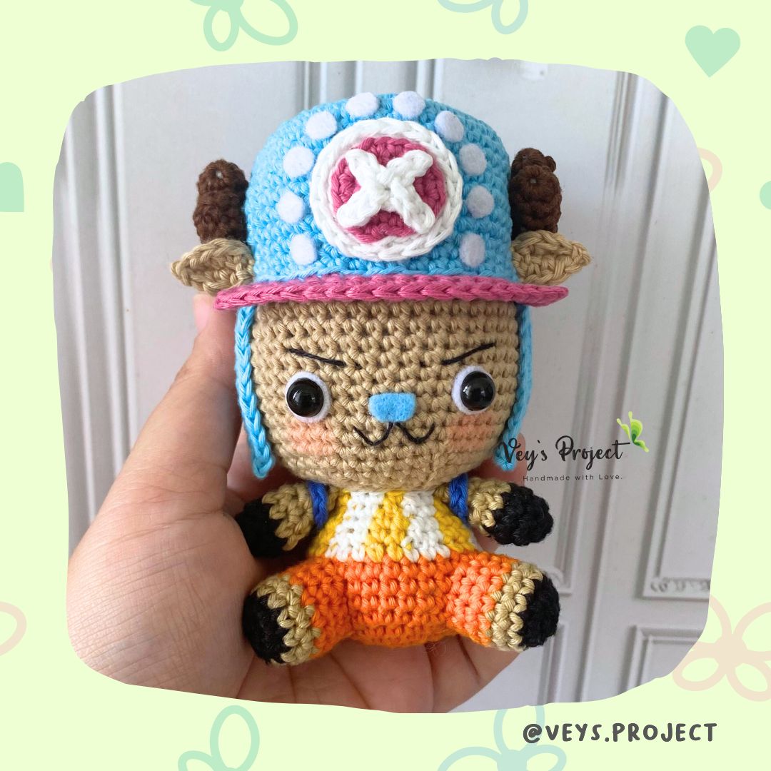 Little Doctor Pirates Amigurumi Crochet Pattern (PDF File Pattern)