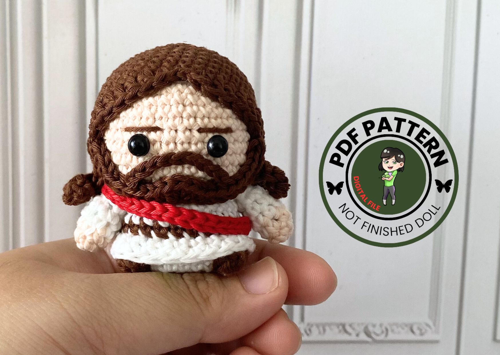 Little Jesus Amigurumi Crochet Pattern (PDF Pattern)