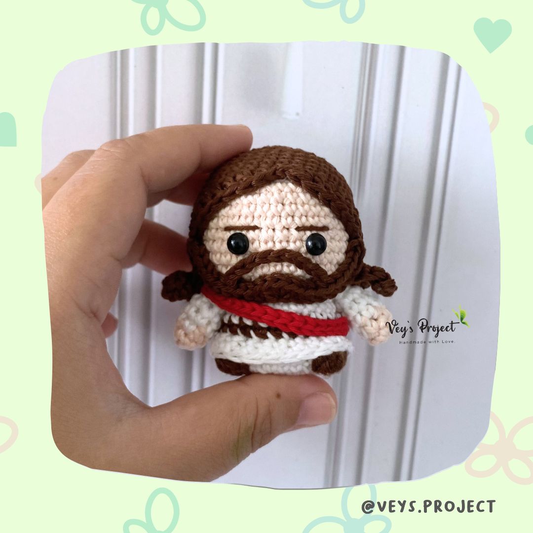 Little Jesus Amigurumi Crochet Pattern (PDF Pattern)