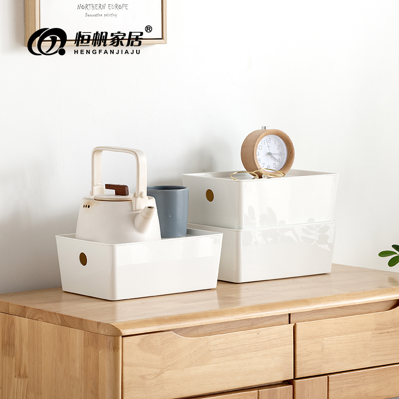 Plastic Storage Box With Lid (S-L)