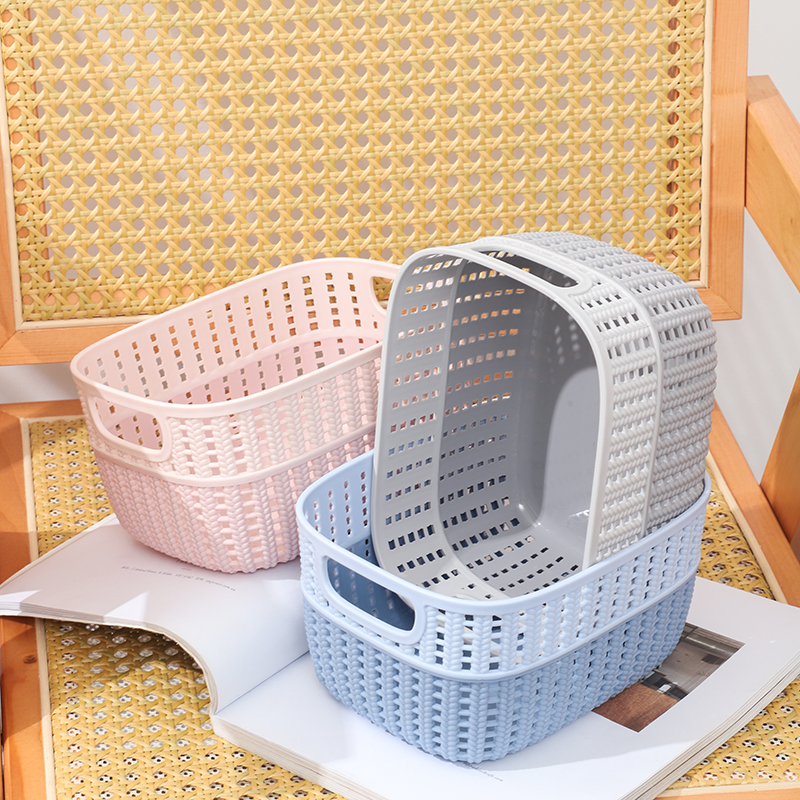Two-color Storage Basket（S-L）
