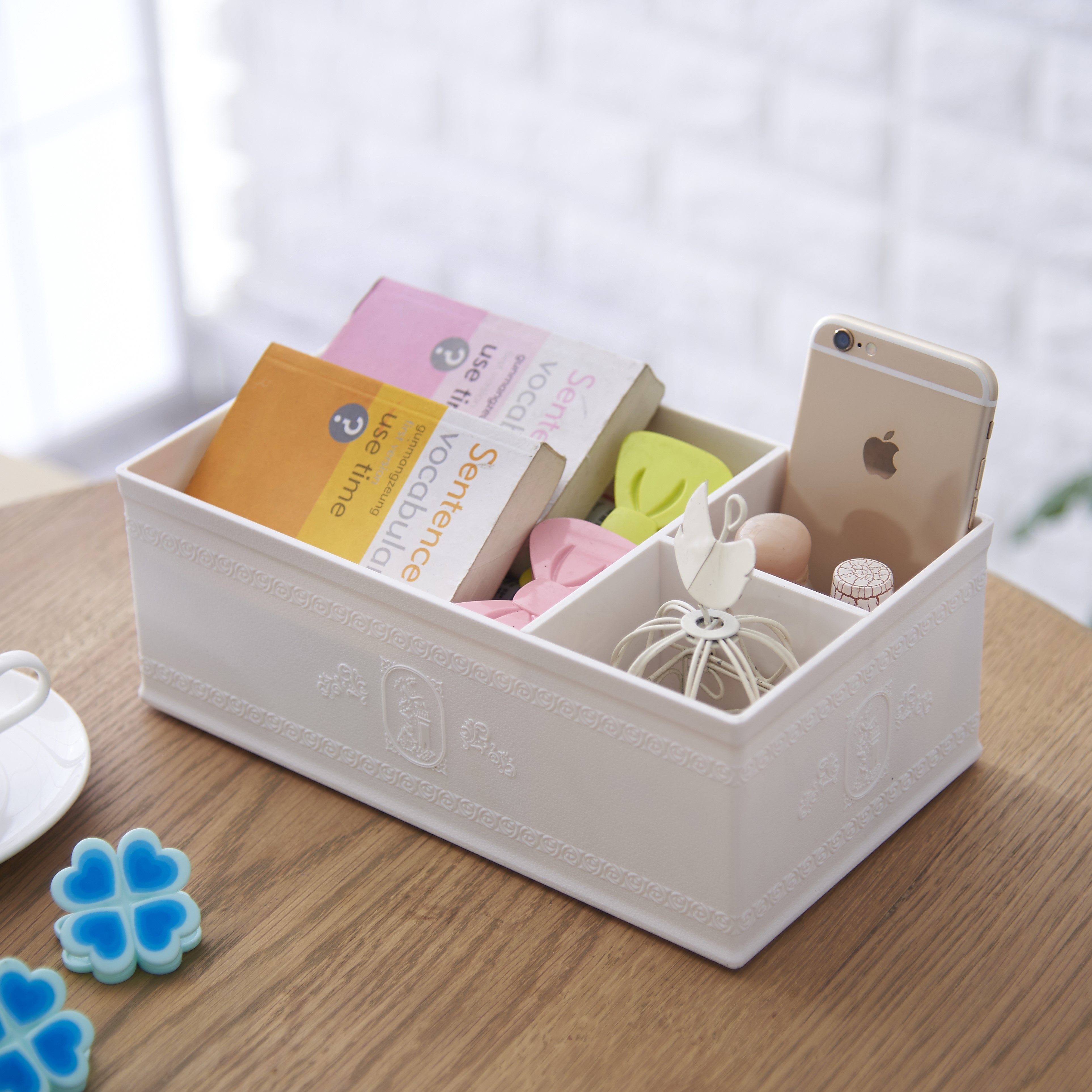 Embossed Divided Storage