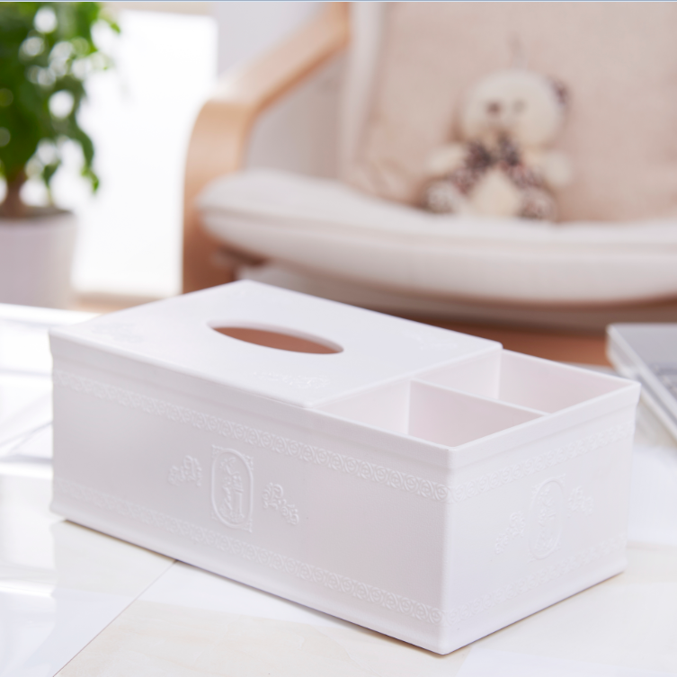 Multifunctional Embossed Tissue Box