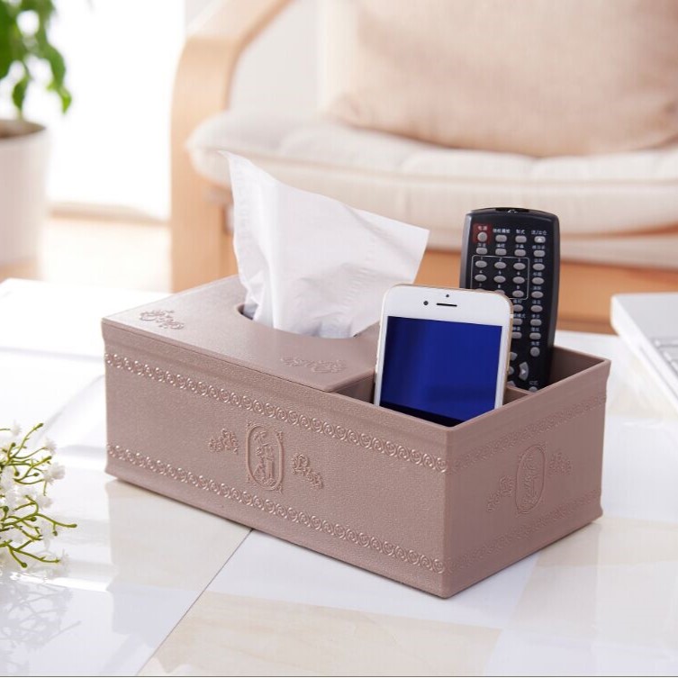 Multifunctional Embossed Tissue Box
