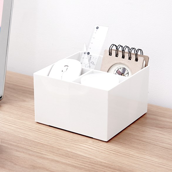 Square Multi-Compartment Storage Box