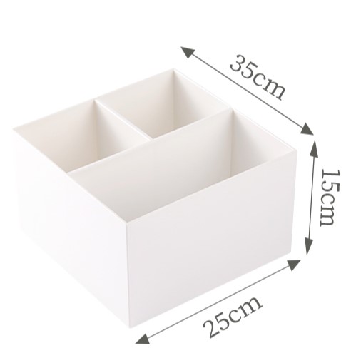 Square Multi-Compartment Storage Box