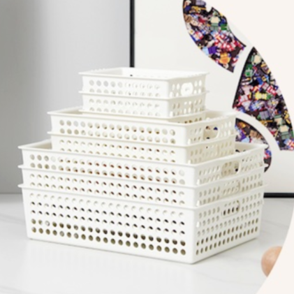 Circular Hole Storage Basket