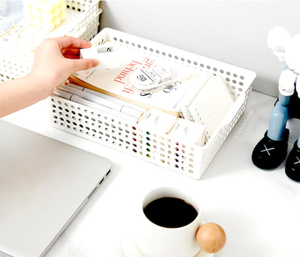 Circular Hole Storage Basket