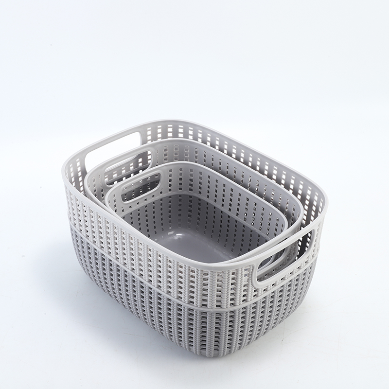 Two-color Storage Basket（S-L）