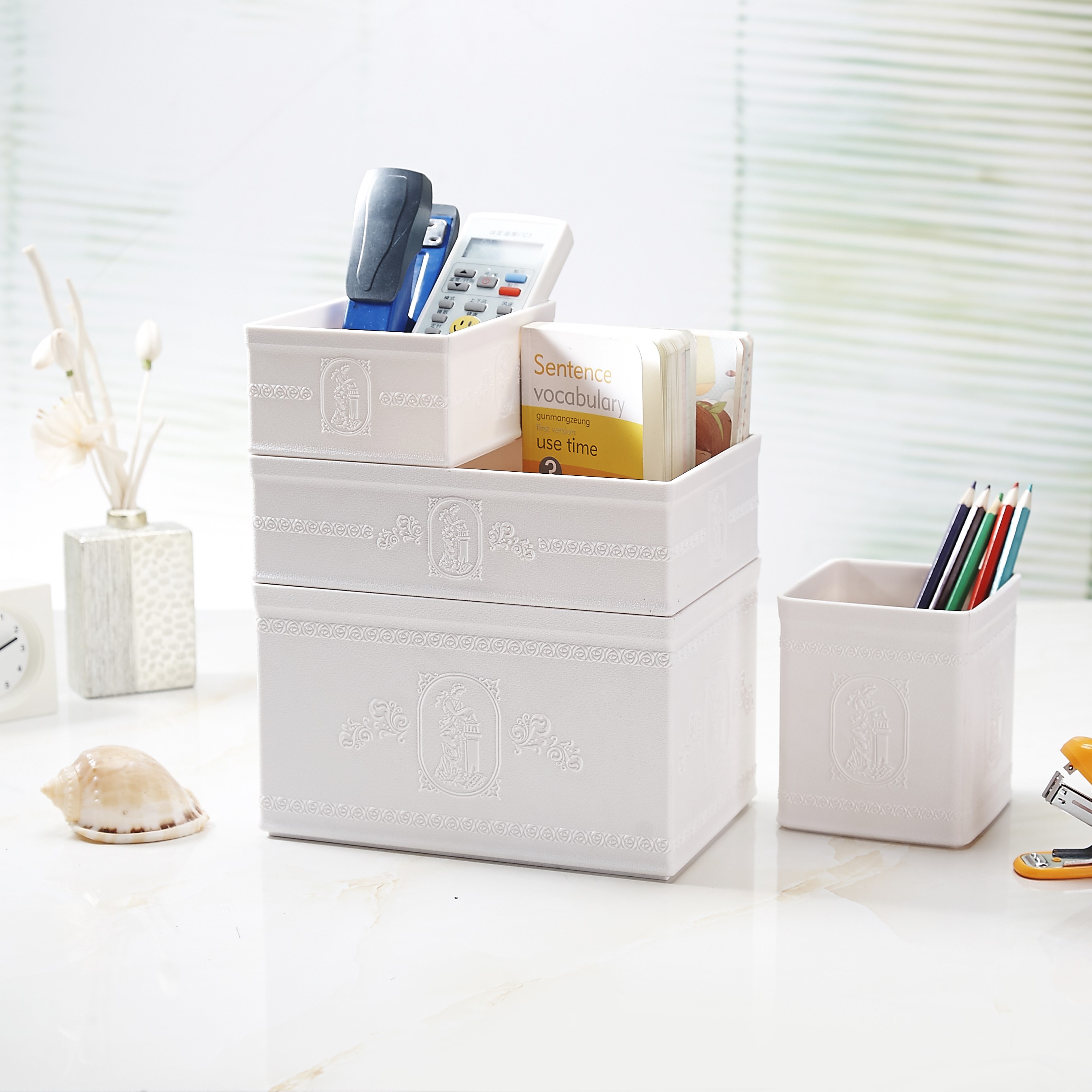Embossed Storage Box (4 Sizes)