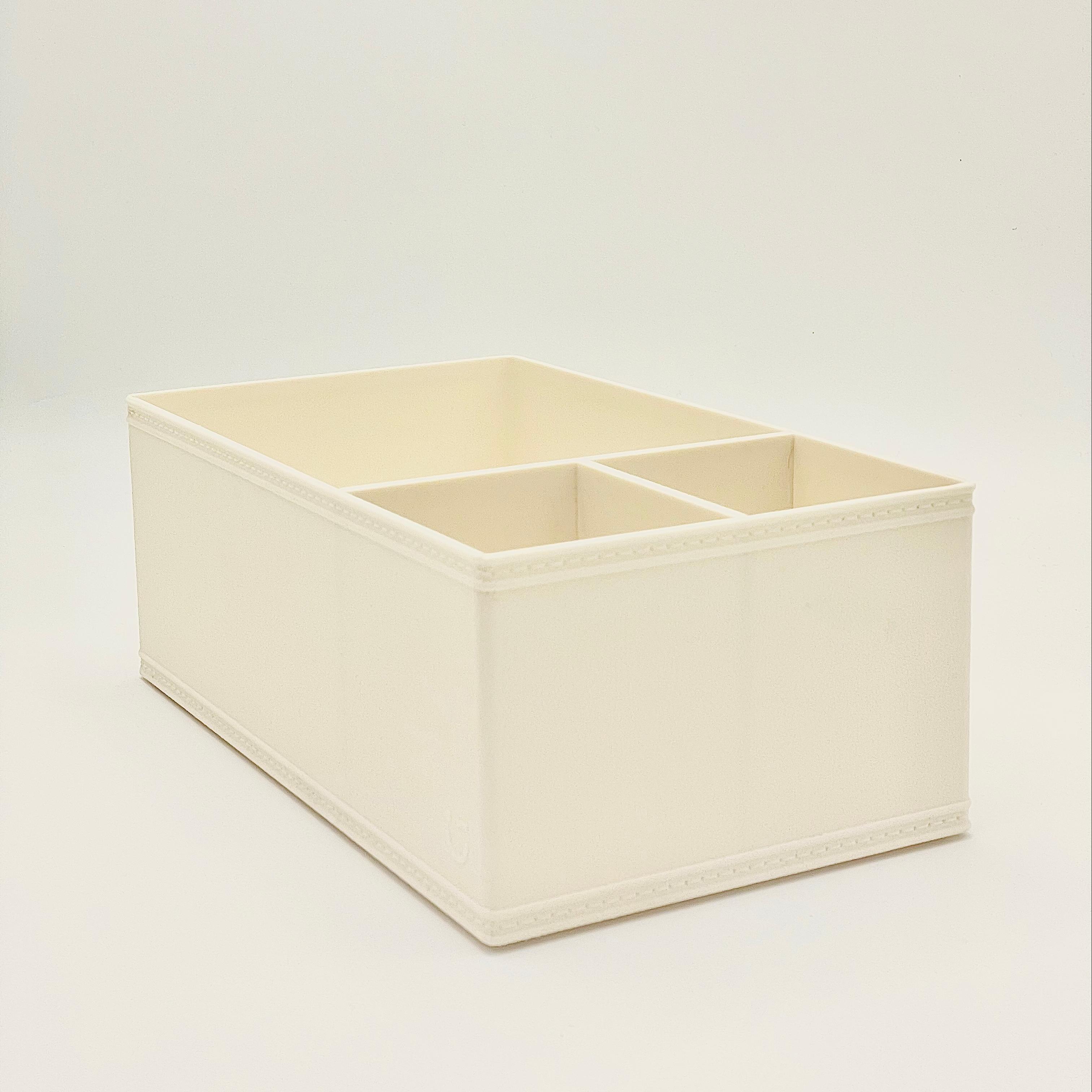 Divided storage box