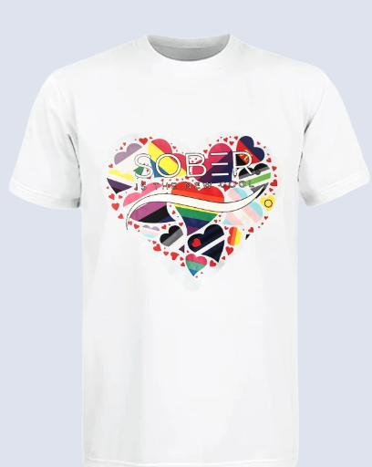 T-Shirt with Logo & Heart Design