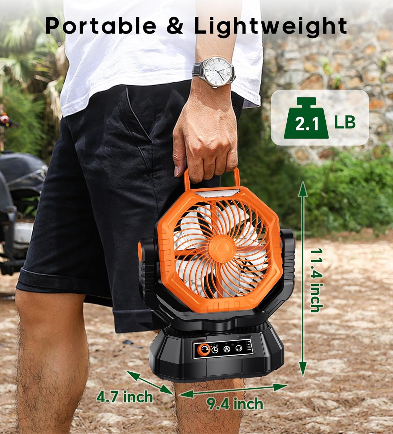 Ventilador Recargable (HAWANA 20000mAh)