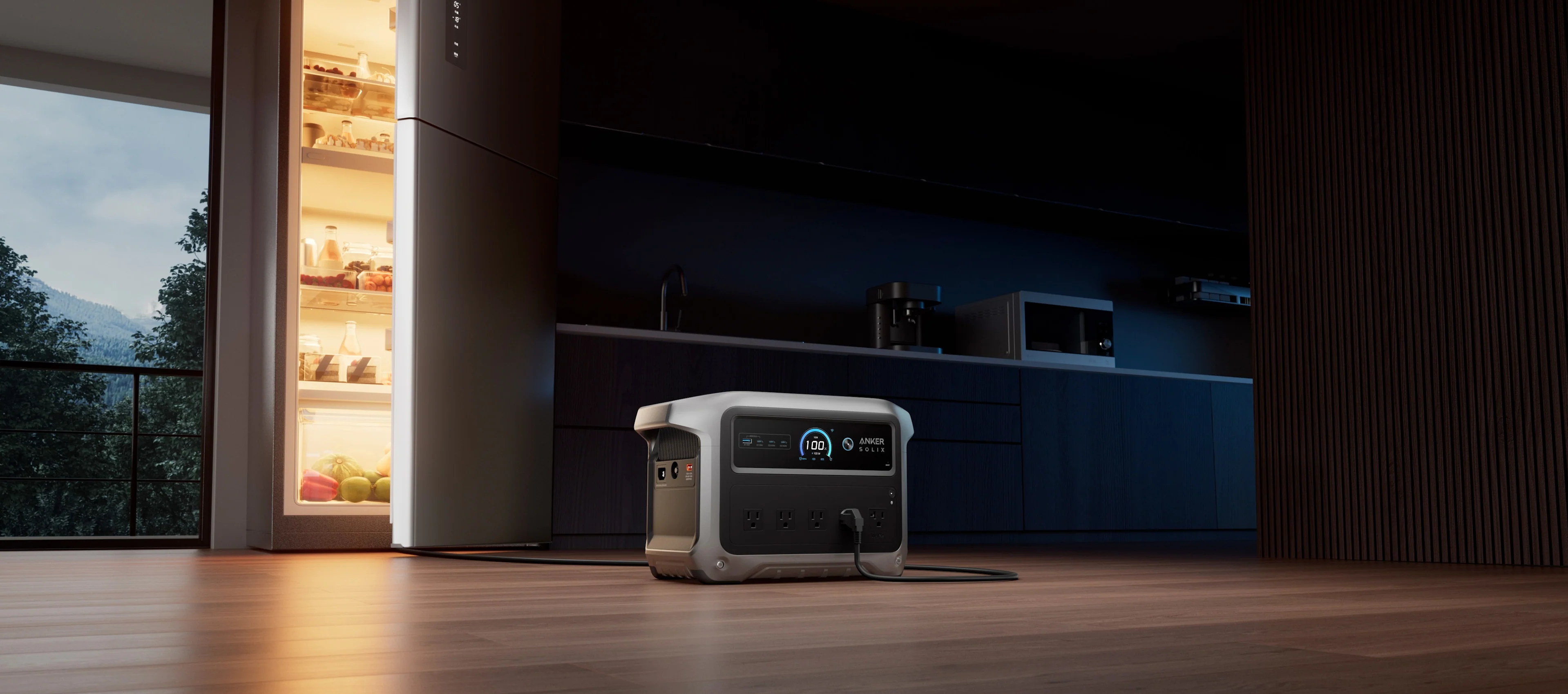 Anker SOLIX C1000 Gen 2 | Estación de Energía Portátil 1,800W – 1,056Wh