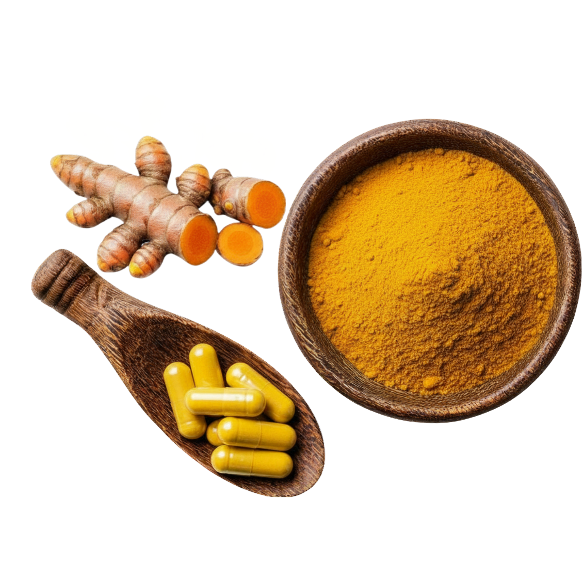 Organic Turmeric Origin :  95 % Pure Curcumin extract