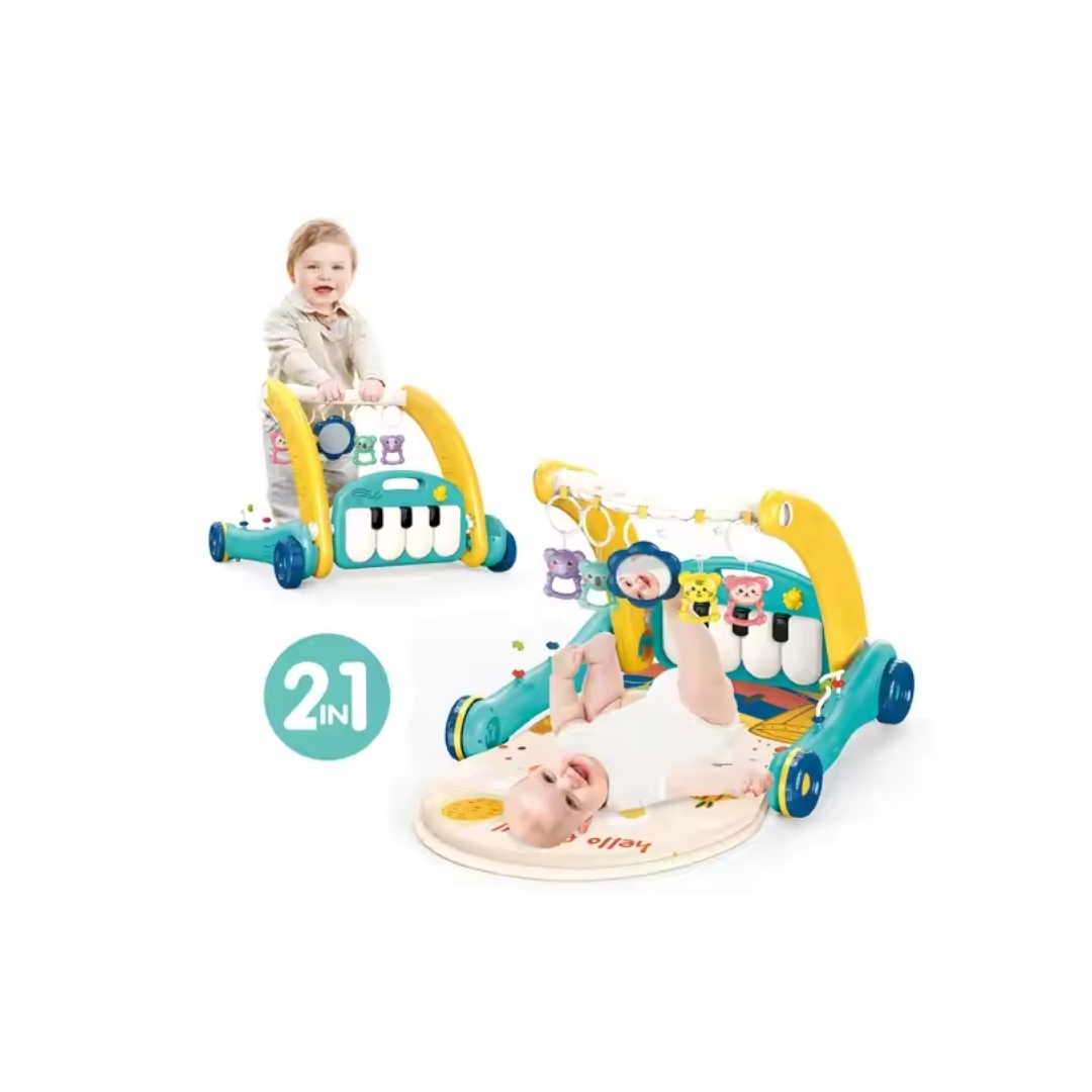Caminadora y Gimnasio para bebé 2 en 1
