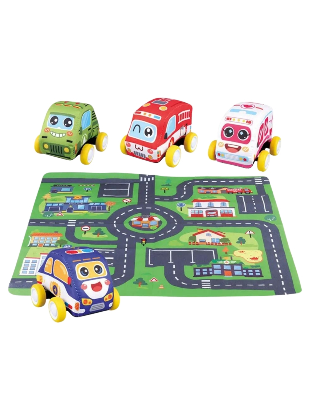 Set de carros de colores