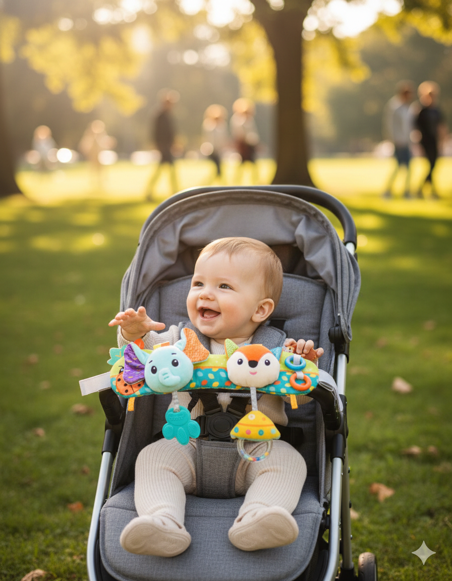 Juguete colgante para cochecito