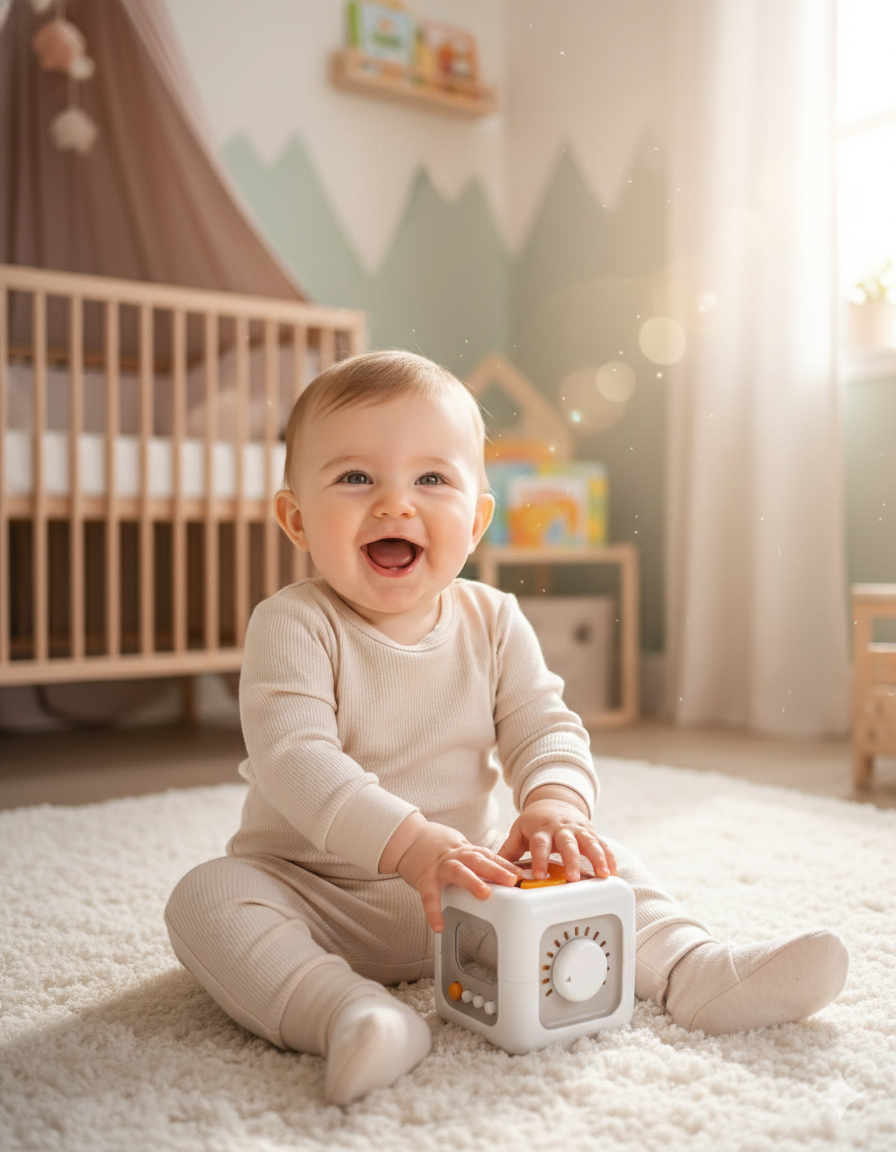 Cubo sensorial multifuncional