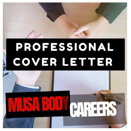Professional cover letter 