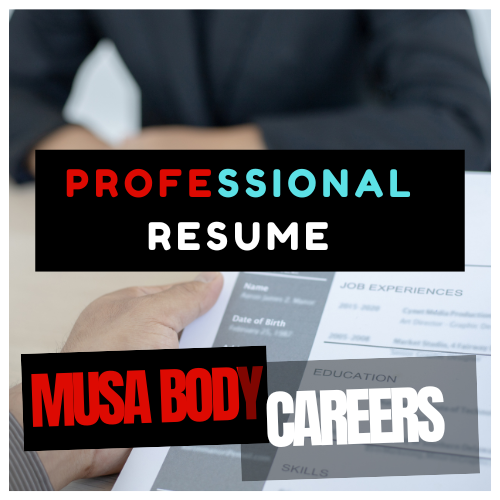 Professional cover letter and resume/cv Bundle