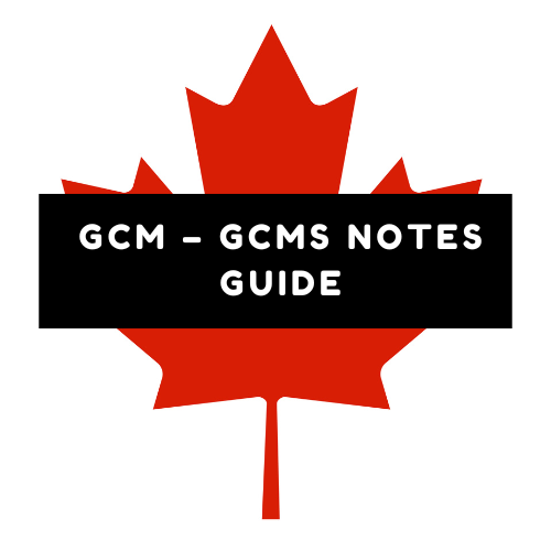 GCM – GCMS Notes Guide