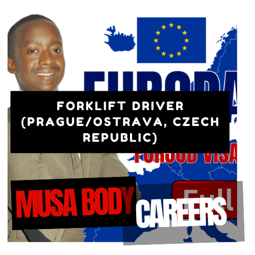 Forklift Driver (Prague/Ostrava, Czech Republic)