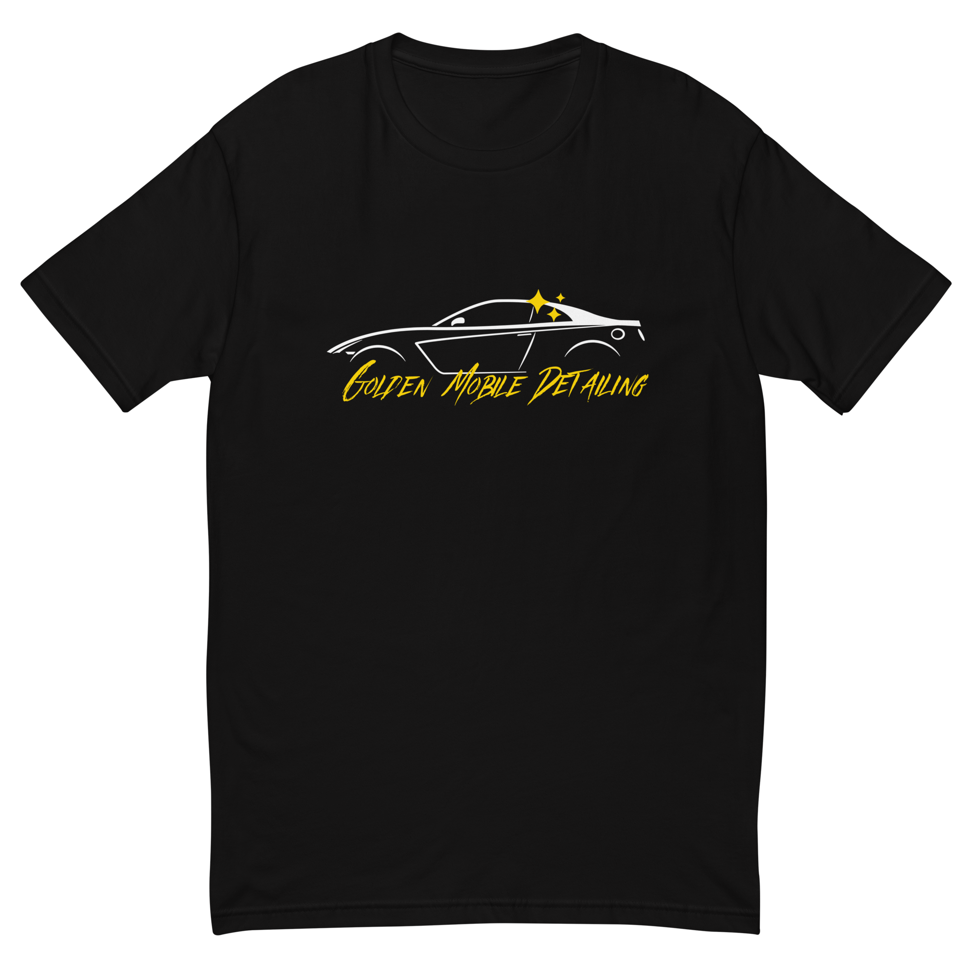 Golden Mobile Detailing Fitted Shirt