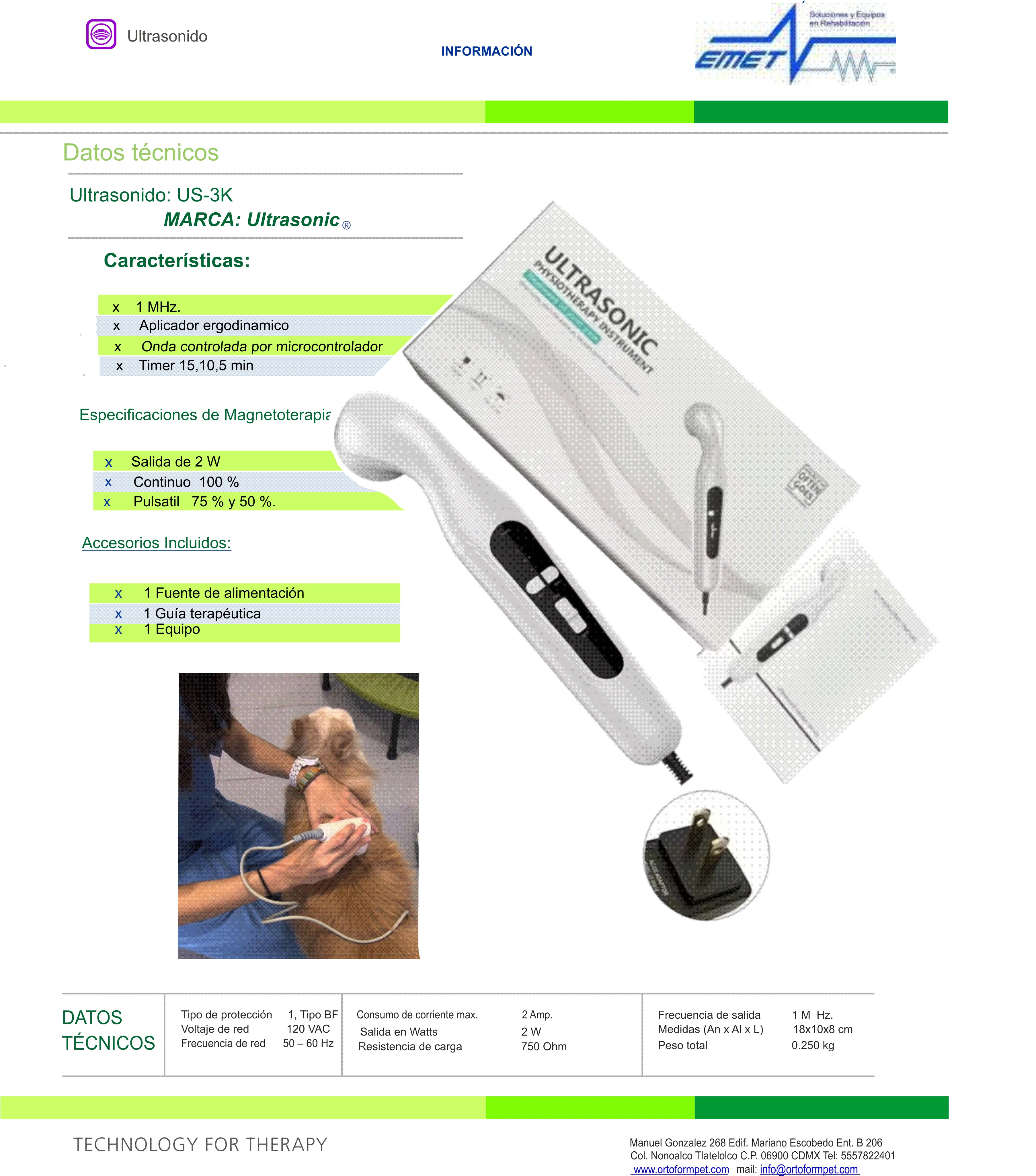 Ultrasonido  US-3K