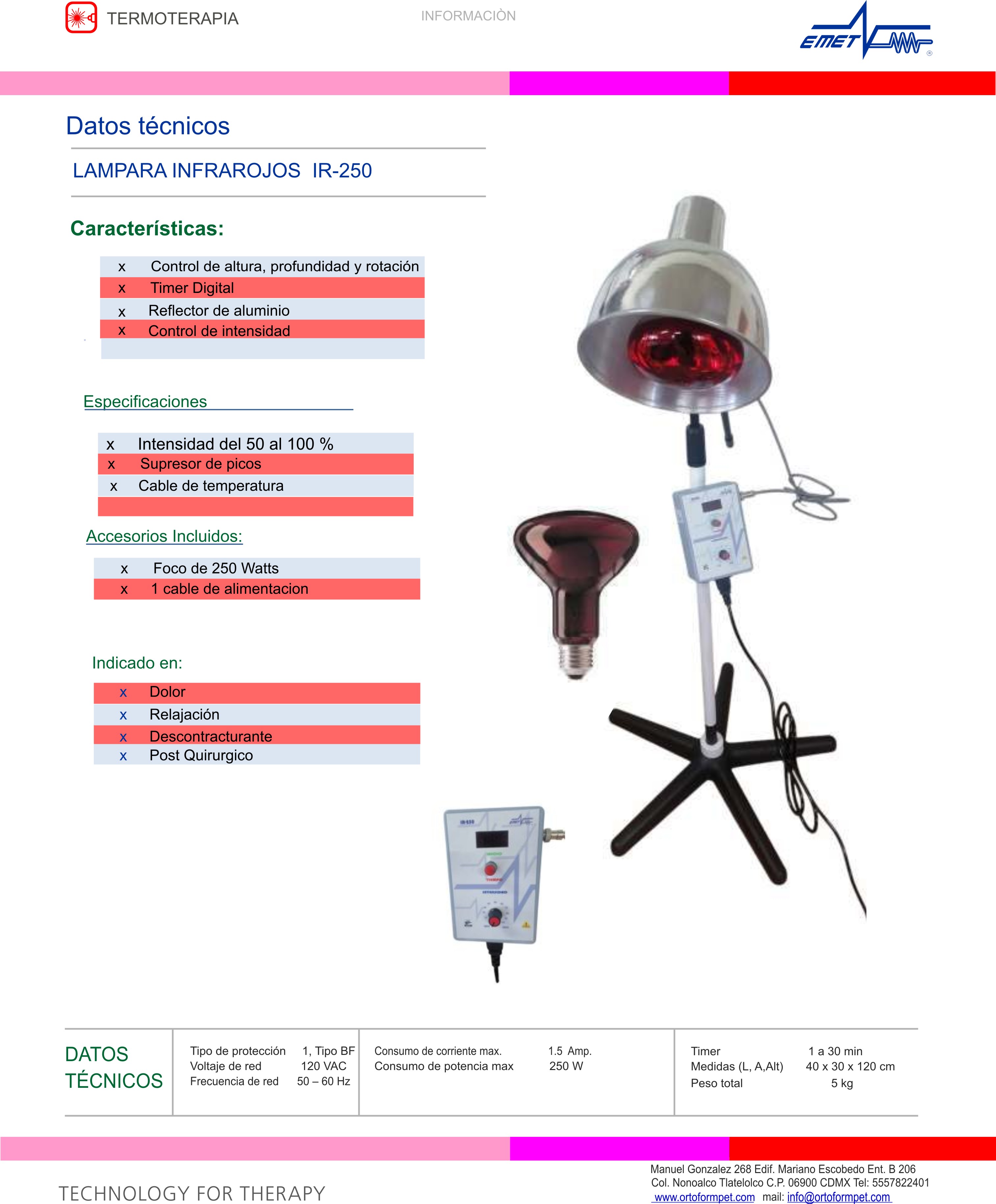 Infrared Lamp IR-250